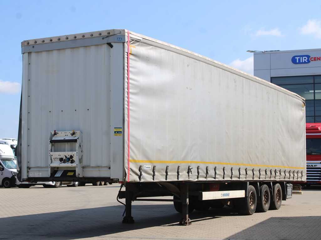 Krone SD, LIFTING AXLE, LOWDECK, LIFTING ROOF, MULTILOCK, SAF - Тентований напівпричіп: фото 1 Krone SD, LIFTING AXLE, LOWDECK, LIFTING ROOF, MULTILOCK, SAF - Тентований напівпричіп: фото 1