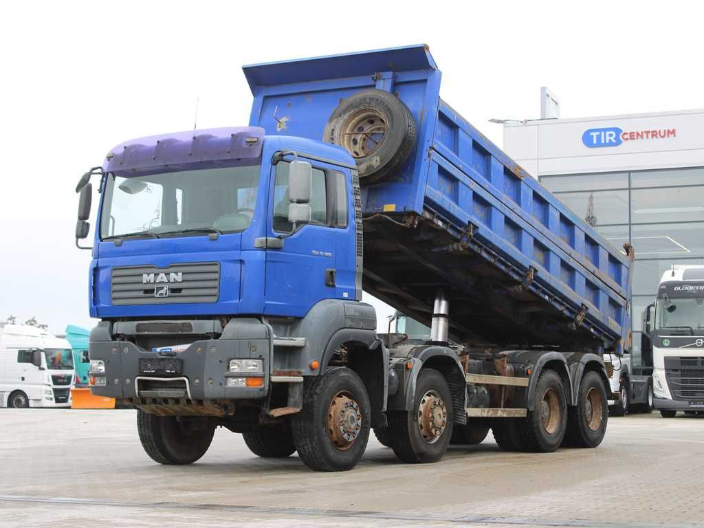 MAN TGA 41.480, 8X6, THREE-SIDED, EURO 3, RETARDER - Самоскид вантажівка: фото 1 MAN TGA 41.480, 8X6, THREE-SIDED, EURO 3, RETARDER - Самоскид вантажівка: фото 1