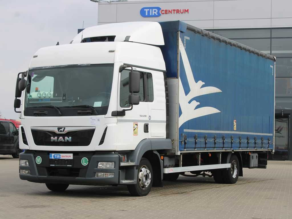 MAN TGL 8.190, EURO 6, PNEU 80% - Тентована вантажівка: фото 1 MAN TGL 8.190, EURO 6, PNEU 80% - Тентована вантажівка: фото 1