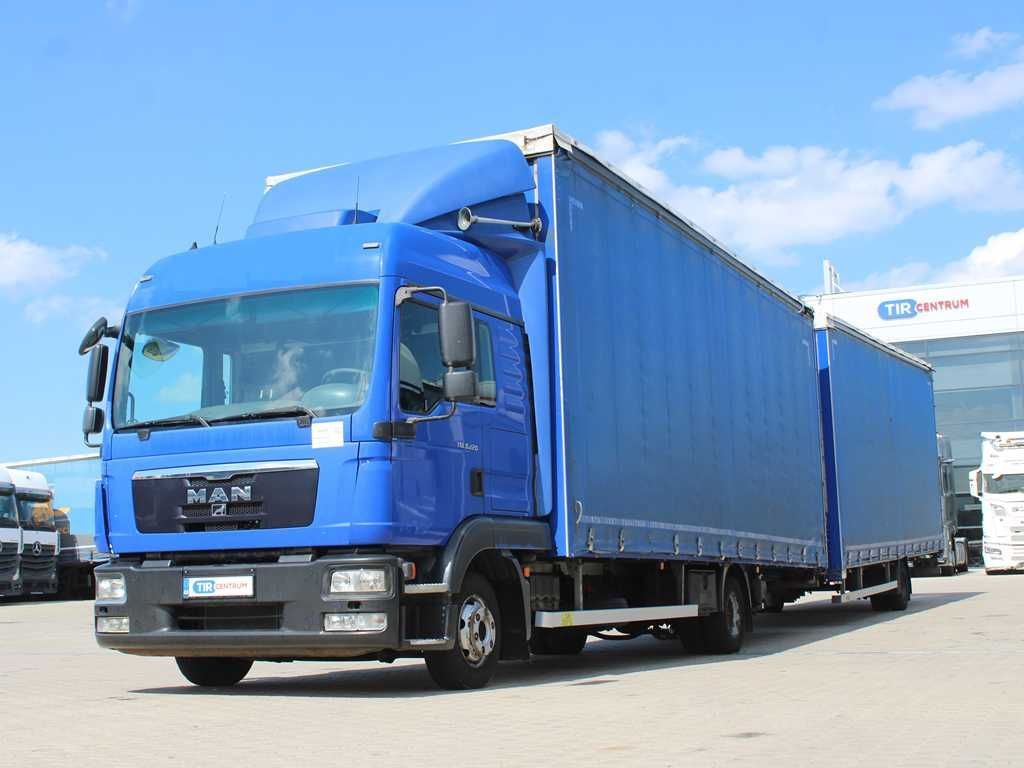 MAN TGL 8.220, EURO 5EEV, SECONDARY AIR CONDITIONING - Тентований фургон: фото 1 MAN TGL 8.220, EURO 5EEV, SECONDARY AIR CONDITIONING - Тентований фургон: фото 1