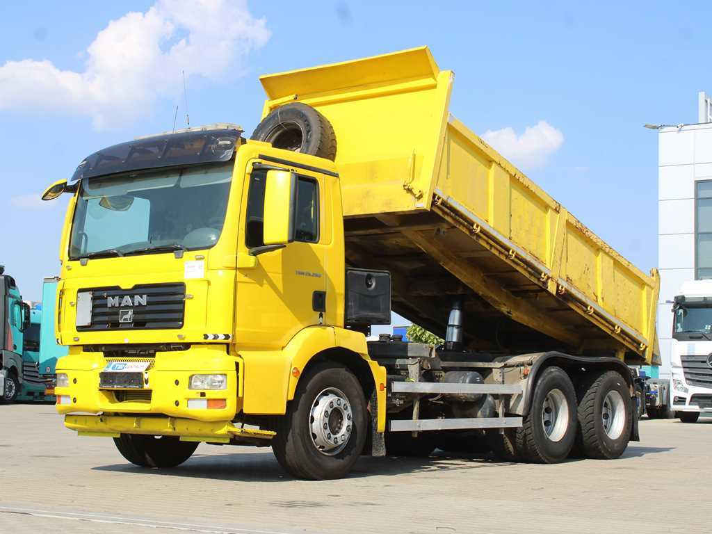 MAN TGM 26.280, EURO 4, THREE SIDED, 6X4, INDEPENDENT AIR CONDITIONING - Самоскид вантажівка: фото 1 MAN TGM 26.280, EURO 4, THREE SIDED, 6X4, INDEPENDENT AIR CONDITIONING - Самоскид вантажівка: фото 1