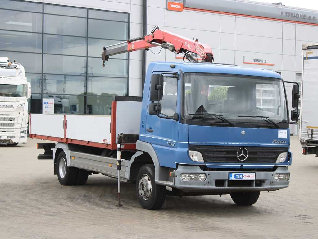 Mercedes-Benz ATEGO 1018, EURO 3, CRANE FASSI F40A.21 - Вантажівка з маніпулятором: фото 2 Mercedes-Benz ATEGO 1018, EURO 3, CRANE FASSI F40A.21 - Вантажівка з маніпулятором: фото 2