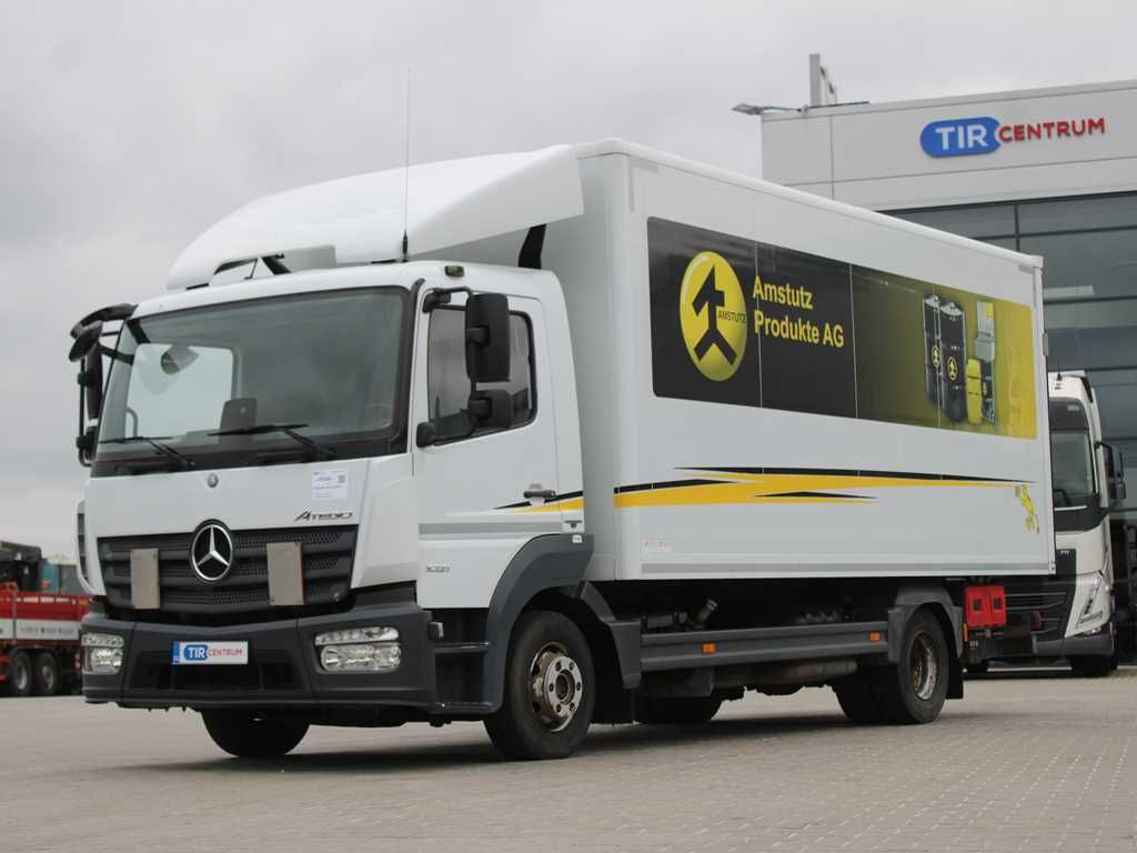 Mercedes-Benz ATEGO 1021, EURO 6, TAIL LIFT - Вантажівка з закритим кузовом: фото 1 Mercedes-Benz ATEGO 1021, EURO 6, TAIL LIFT - Вантажівка з закритим кузовом: фото 1