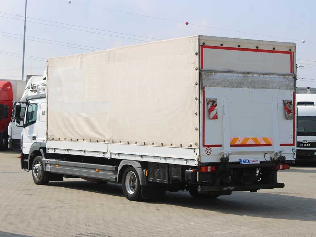 Mercedes-Benz ATEGO 1230, EURO 6, HYDRAULIC FRONT, SIDES - Тентована вантажівка: фото 5 Mercedes-Benz ATEGO 1230, EURO 6, HYDRAULIC FRONT, SIDES - Тентована вантажівка: фото 5