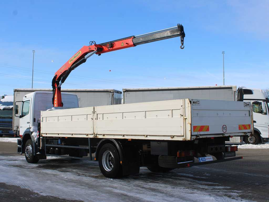 Mercedes-Benz ATEGO 1828, EURO 5, SIDE BOARD, HYDRAULIC ARM PALFINGER PK10000 - Бортова вантажівка/ Платформа, Вантажівка з маніпулятором: фото 5 Mercedes-Benz ATEGO 1828, EURO 5, SIDE BOARD, HYDRAULIC ARM PALFINGER PK10000 - Бортова вантажівка/ Платформа, Вантажівка з маніпулятором: фото 5