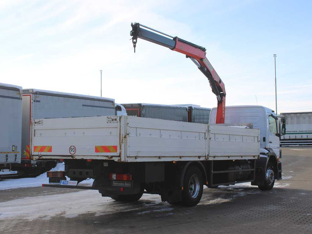 Mercedes-Benz ATEGO 1828, EURO 5, SIDE BOARD, HYDRAULIC ARM PALFINGER PK10000 - Бортова вантажівка/ Платформа, Вантажівка з маніпулятором: фото 4 Mercedes-Benz ATEGO 1828, EURO 5, SIDE BOARD, HYDRAULIC ARM PALFINGER PK10000 - Бортова вантажівка/ Платформа, Вантажівка з маніпулятором: фото 4