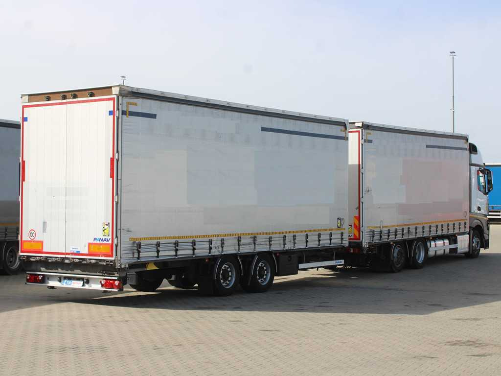 Mercedes-Benz Actros 2542, 6X2, EURO 6, AIR SUSPENSION + PANAV TV018H - Тентована вантажівка: фото 4 Mercedes-Benz Actros 2542, 6X2, EURO 6, AIR SUSPENSION + PANAV TV018H - Тентована вантажівка: фото 4