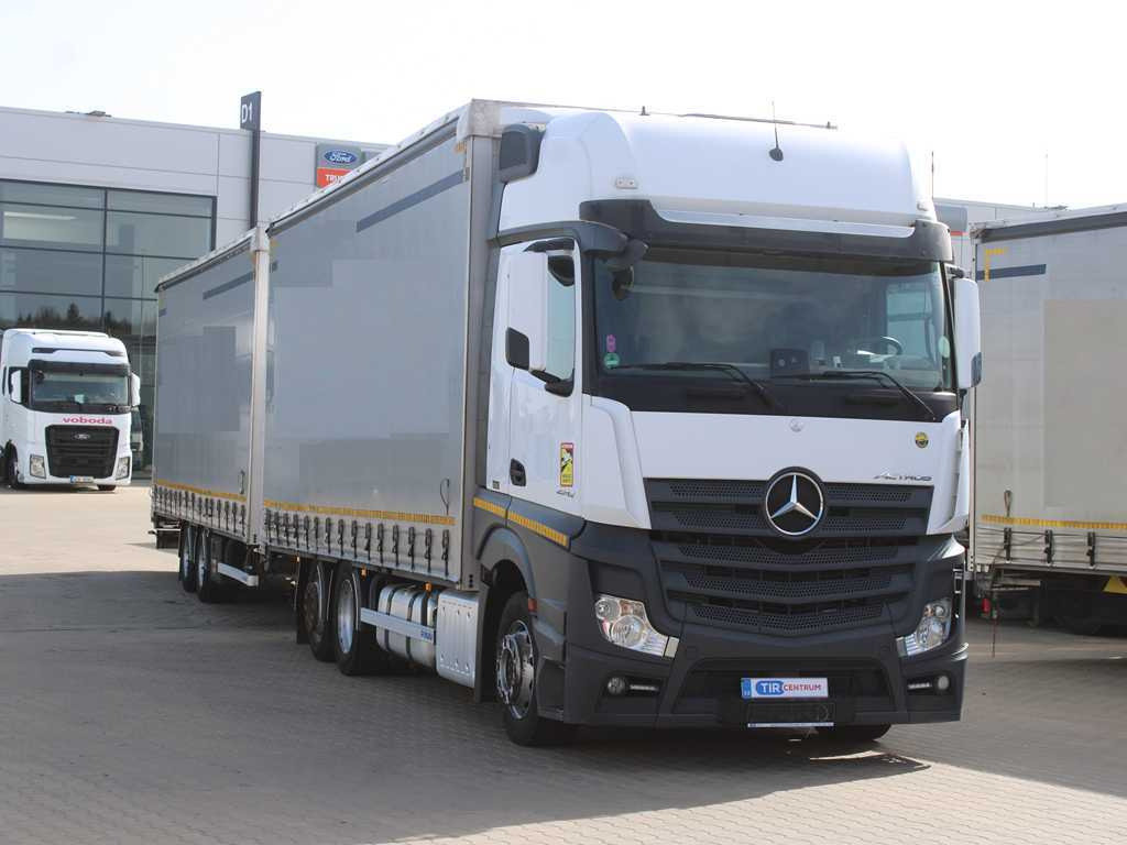 Mercedes-Benz Actros 2542, 6X2, EURO 6, AIR SUSPENSION + PANAV TV018H - Тентована вантажівка: фото 3 Mercedes-Benz Actros 2542, 6X2, EURO 6, AIR SUSPENSION + PANAV TV018H - Тентована вантажівка: фото 3