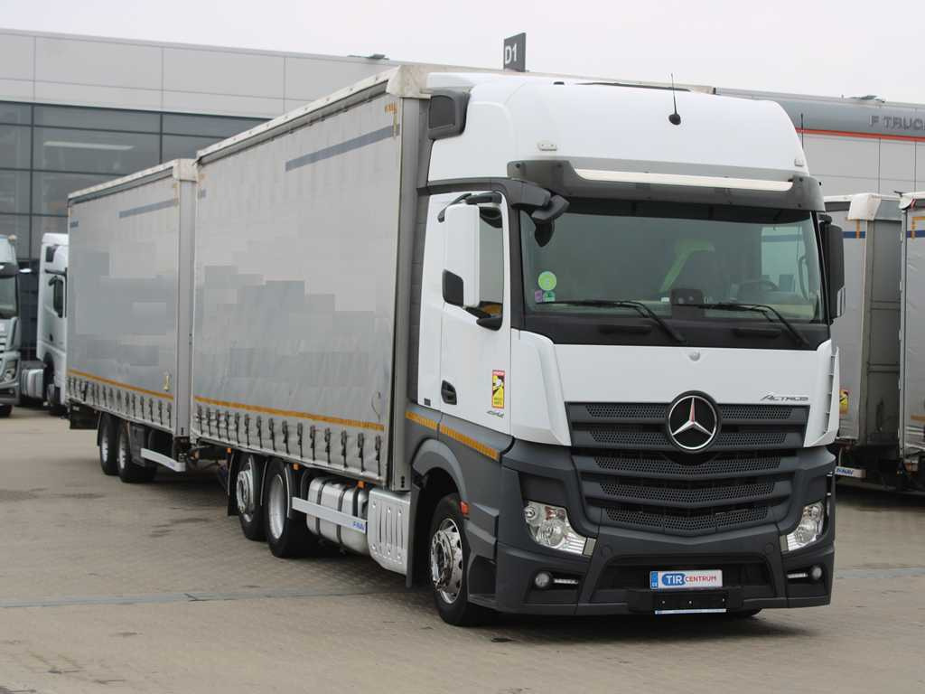 Mercedes-Benz Actros 2542, 6X2, EURO 6, AIR SUSPENSION + PANAV TV018M - Тентована вантажівка: фото 3 Mercedes-Benz Actros 2542, 6X2, EURO 6, AIR SUSPENSION + PANAV TV018M - Тентована вантажівка: фото 3