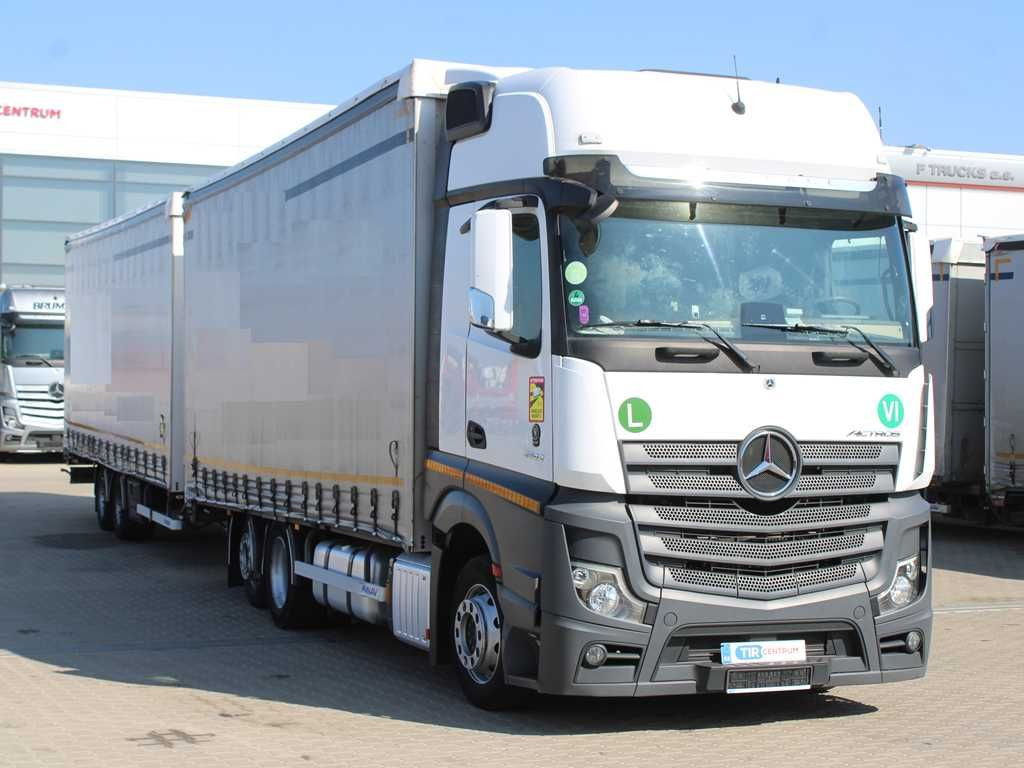 Mercedes-Benz Actros 2542,6X2,EURO 6,NAVIGATION+PANAV TVK18M - Тентована вантажівка: фото 2 Mercedes-Benz Actros 2542,6X2,EURO 6,NAVIGATION+PANAV TVK18M - Тентована вантажівка: фото 2
