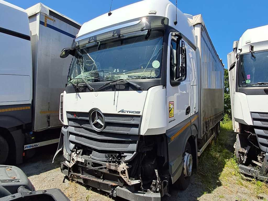 Mercedes-Benz Actros 2542, 6X2 + PANAV TVK18M - Тентована вантажівка: фото 1 Mercedes-Benz Actros 2542, 6X2 + PANAV TVK18M - Тентована вантажівка: фото 1
