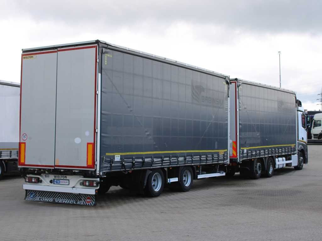Mercedes-Benz Actros 2545, TRANZIT SET, LIFTING AXLE, EURO 6 - Тентована вантажівка: фото 3 Mercedes-Benz Actros 2545, TRANZIT SET, LIFTING AXLE, EURO 6 - Тентована вантажівка: фото 3