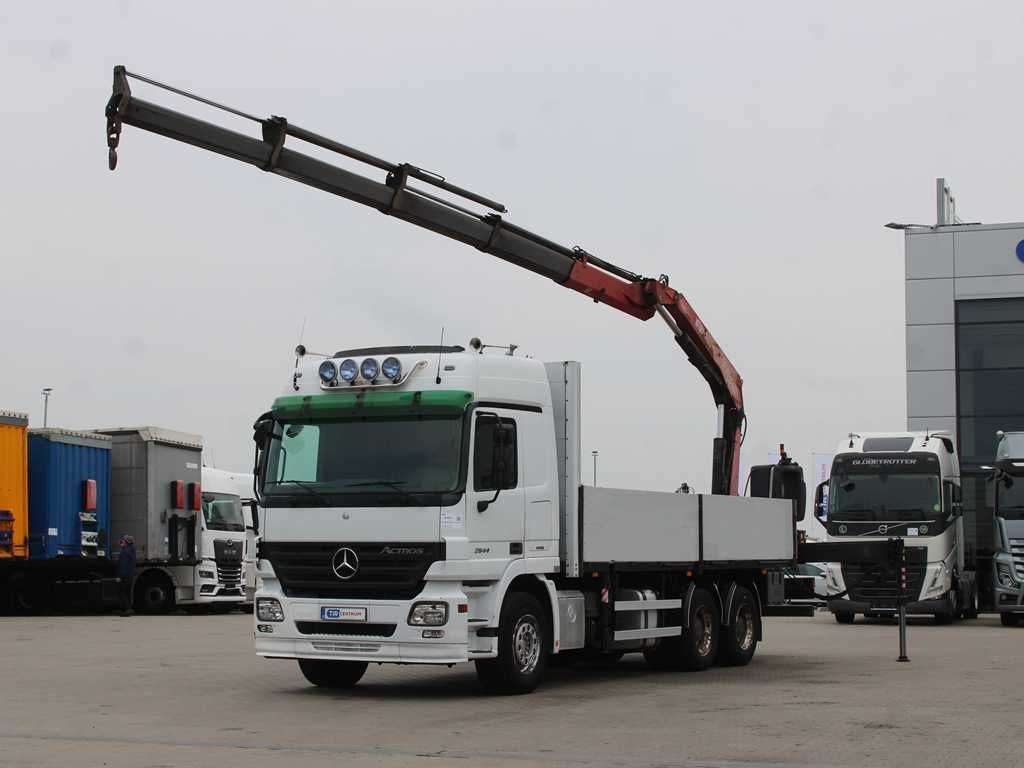 Mercedes-Benz Actros 2644, 6X4, EURO 4, CRANE FASSI F210 - Вантажівка з маніпулятором: фото 1 Mercedes-Benz Actros 2644, 6X4, EURO 4, CRANE FASSI F210 - Вантажівка з маніпулятором: фото 1