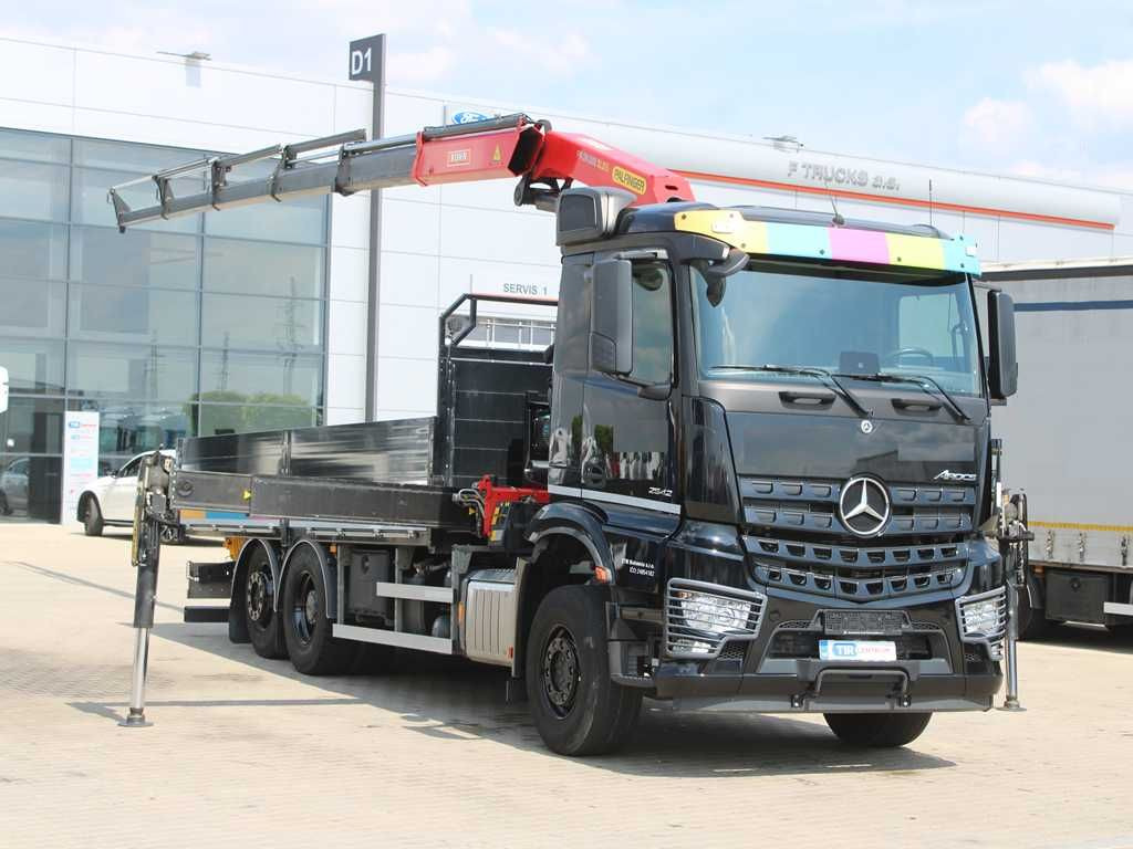 Mercedes-Benz Arocs 2542, 6X2, EURO 6, CAMERA, PALFINGER PK 24 - Вантажівка з маніпулятором: фото 2 Mercedes-Benz Arocs 2542, 6X2, EURO 6, CAMERA, PALFINGER PK 24 - Вантажівка з маніпулятором: фото 2