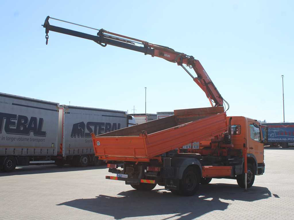 Mercedes-Benz Atego 1523, HYDRAULIC ARM ATLAS 60.1, THREE-SIDED - Самоскид вантажівка, Вантажівка з маніпулятором: фото 4 Mercedes-Benz Atego 1523, HYDRAULIC ARM ATLAS 60.1, THREE-SIDED - Самоскид вантажівка, Вантажівка з маніпулятором: фото 4
