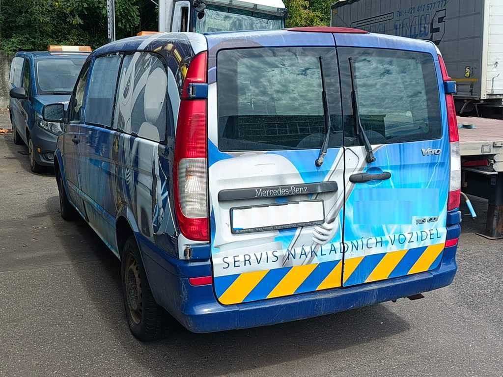 Mercedes-Benz VITO 113 CDI - Суцільнометалевий фургон: фото 4 Mercedes-Benz VITO 113 CDI - Суцільнометалевий фургон: фото 4