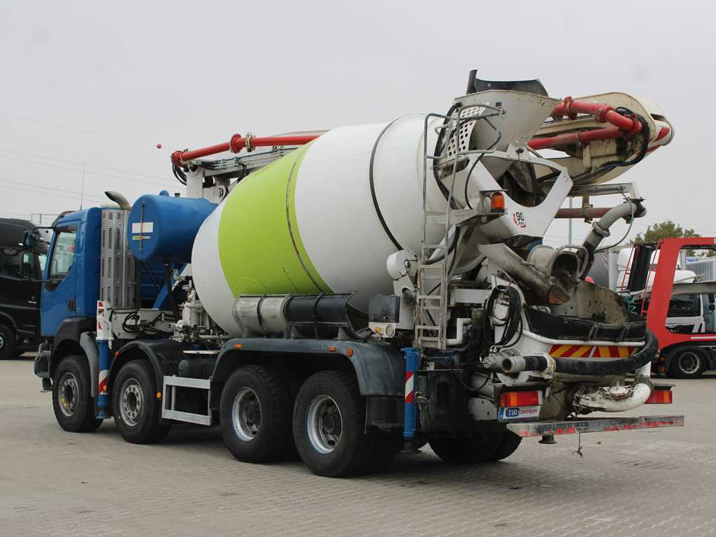Renault KERAX 420, EURO 3, 7m3, 8X4, CIFA MAGNUM MK 24.4 CONCRETE PUMP - Автобетононасос-змішувач: фото 5 Renault KERAX 420, EURO 3, 7m3, 8X4, CIFA MAGNUM MK 24.4 CONCRETE PUMP - Автобетононасос-змішувач: фото 5