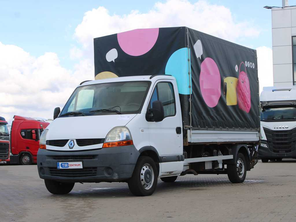Renault MASTER, EURO 4, HYDRAULIC FRONT, CAMERA - Тентований фургон: фото 1 Renault MASTER, EURO 4, HYDRAULIC FRONT, CAMERA - Тентований фургон: фото 1