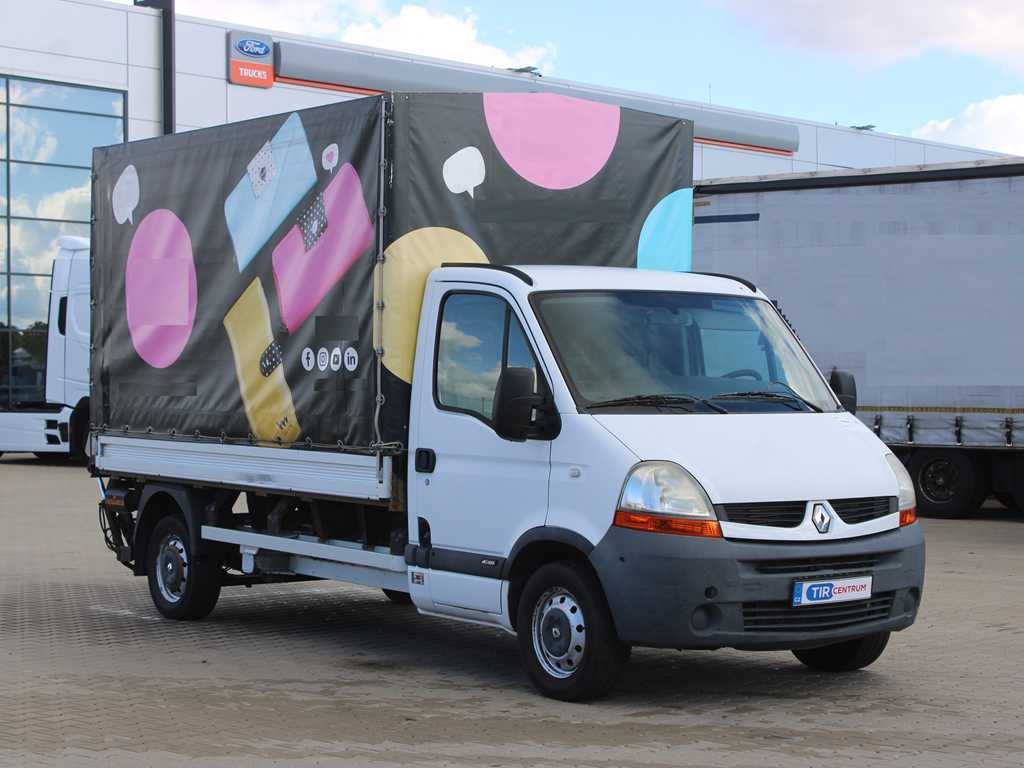 Renault MASTER, EURO 4, HYDRAULIC FRONT, CAMERA - Тентований фургон: фото 3 Renault MASTER, EURO 4, HYDRAULIC FRONT, CAMERA - Тентований фургон: фото 3