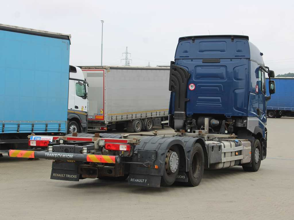 Renault T 480, BDF, EURO 6, AIR SUSPENSION, LIFTING AXLE - Контейнеровоз/ Змінний кузов вантажівка: фото 4 Renault T 480, BDF, EURO 6, AIR SUSPENSION, LIFTING AXLE - Контейнеровоз/ Змінний кузов вантажівка: фото 4