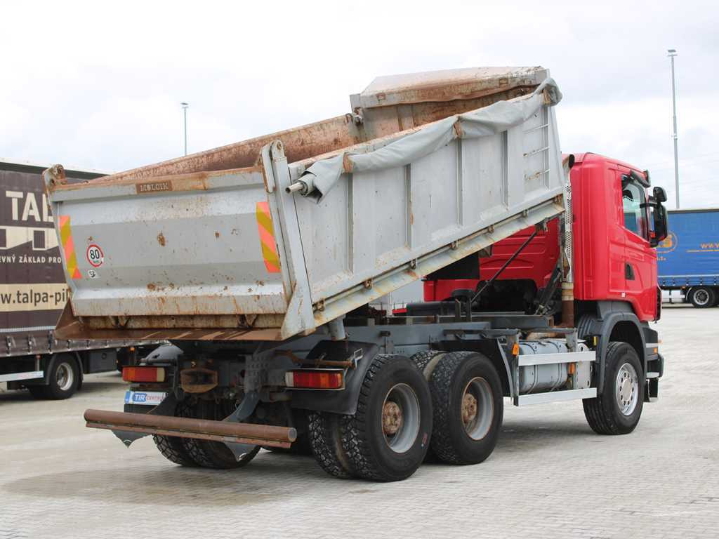 Scania R 420 CB 6X4 , THREE SIDED, EURO 4, RETARDER, 13m³ - Самоскид вантажівка: фото 4 Scania R 420 CB 6X4 , THREE SIDED, EURO 4, RETARDER, 13m³ - Самоскид вантажівка: фото 4