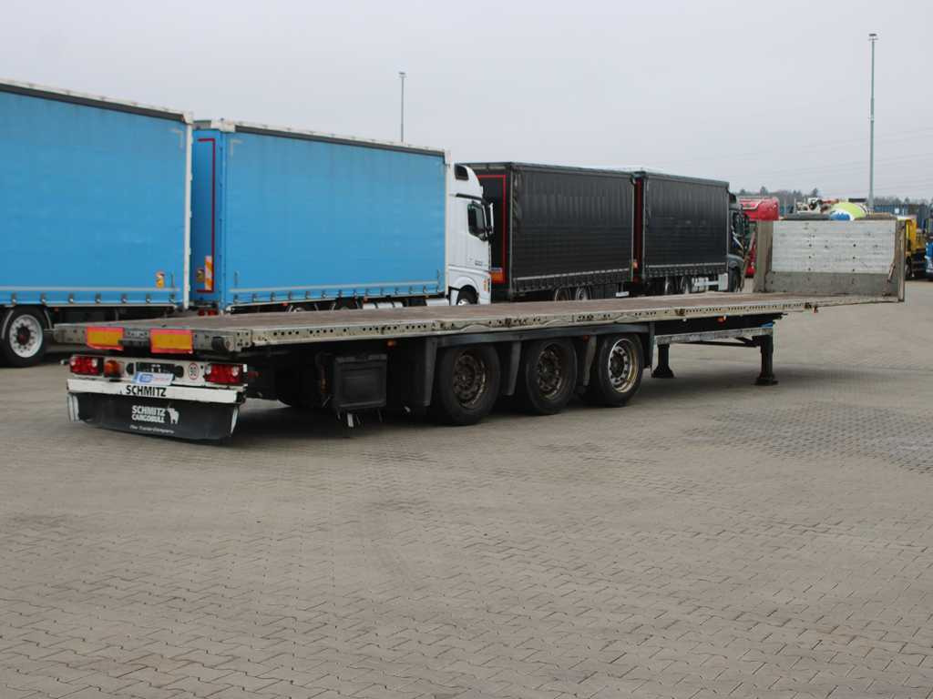 Schmitz CARGOBULL SCB *S3T, LIFTING AXLE, MULTILOCK - Бортовий напівпричіп/ Платформа: фото 4 Schmitz CARGOBULL SCB *S3T, LIFTING AXLE, MULTILOCK - Бортовий напівпричіп/ Платформа: фото 4