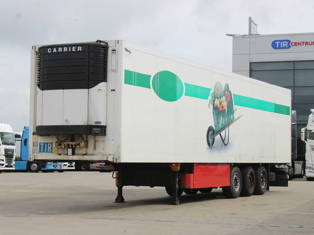 Schmitz SKO 24, LIFTING AXLE, SAF, CARRIER - Рефрижератор напівпричіп: фото 1 Schmitz SKO 24, LIFTING AXLE, SAF, CARRIER - Рефрижератор напівпричіп: фото 1
