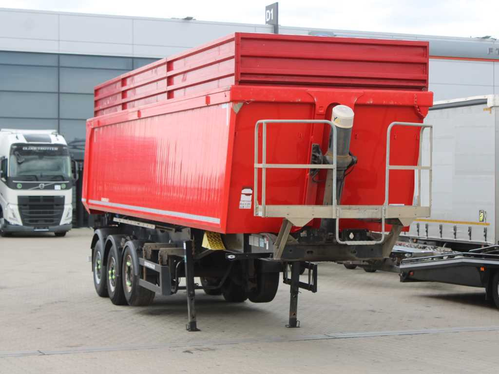 Schwarzmüller KIS 3/E, 2X LIFT AXLE, SAF, 46m³ - Самоскид напівпричіп: фото 3 Schwarzmüller KIS 3/E, 2X LIFT AXLE, SAF, 46m³ - Самоскид напівпричіп: фото 3