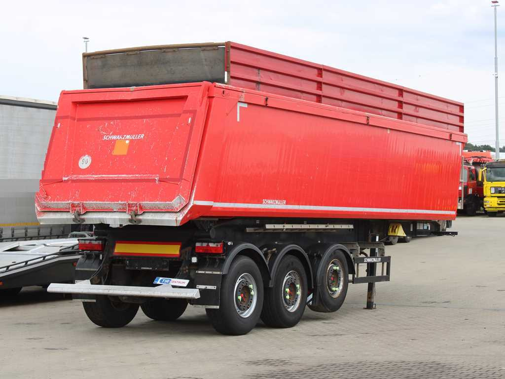 Schwarzmüller KIS 3/E, 2X LIFT AXLE, SAF, 46m³ - Самоскид напівпричіп: фото 4 Schwarzmüller KIS 3/E, 2X LIFT AXLE, SAF, 46m³ - Самоскид напівпричіп: фото 4