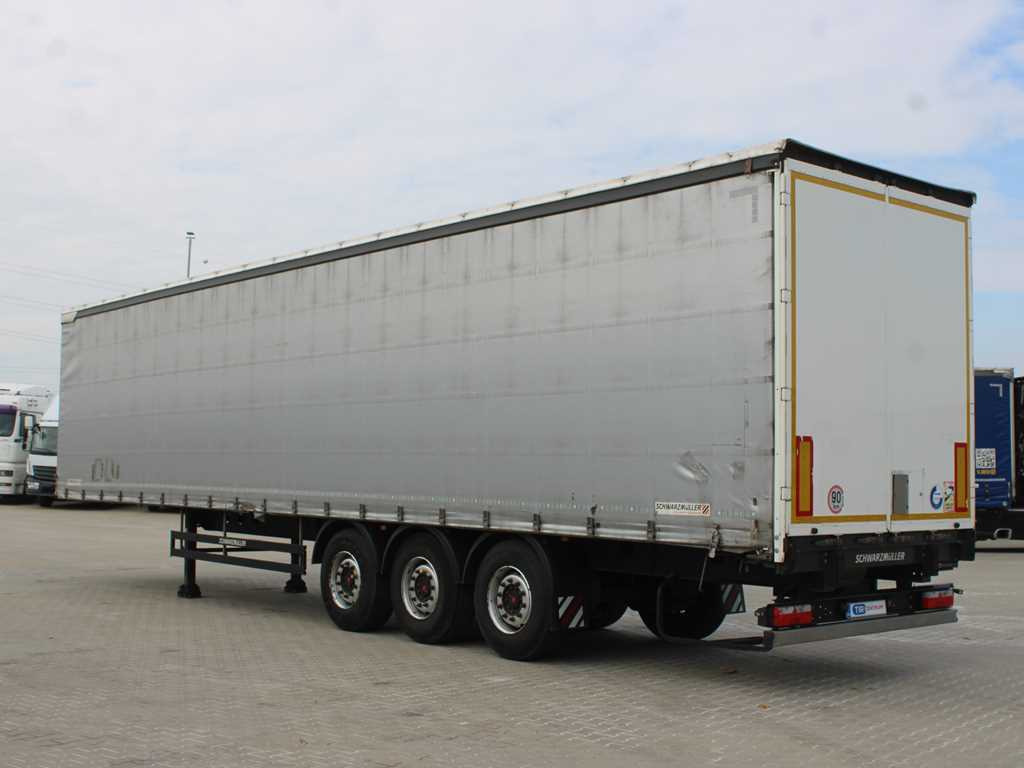 Schwarzmüller SPA 3/E, AXLES SAF, MULDA, MULTILOCK, TIRES 80% - Тентований напівпричіп: фото 5 Schwarzmüller SPA 3/E, AXLES SAF, MULDA, MULTILOCK, TIRES 80% - Тентований напівпричіп: фото 5