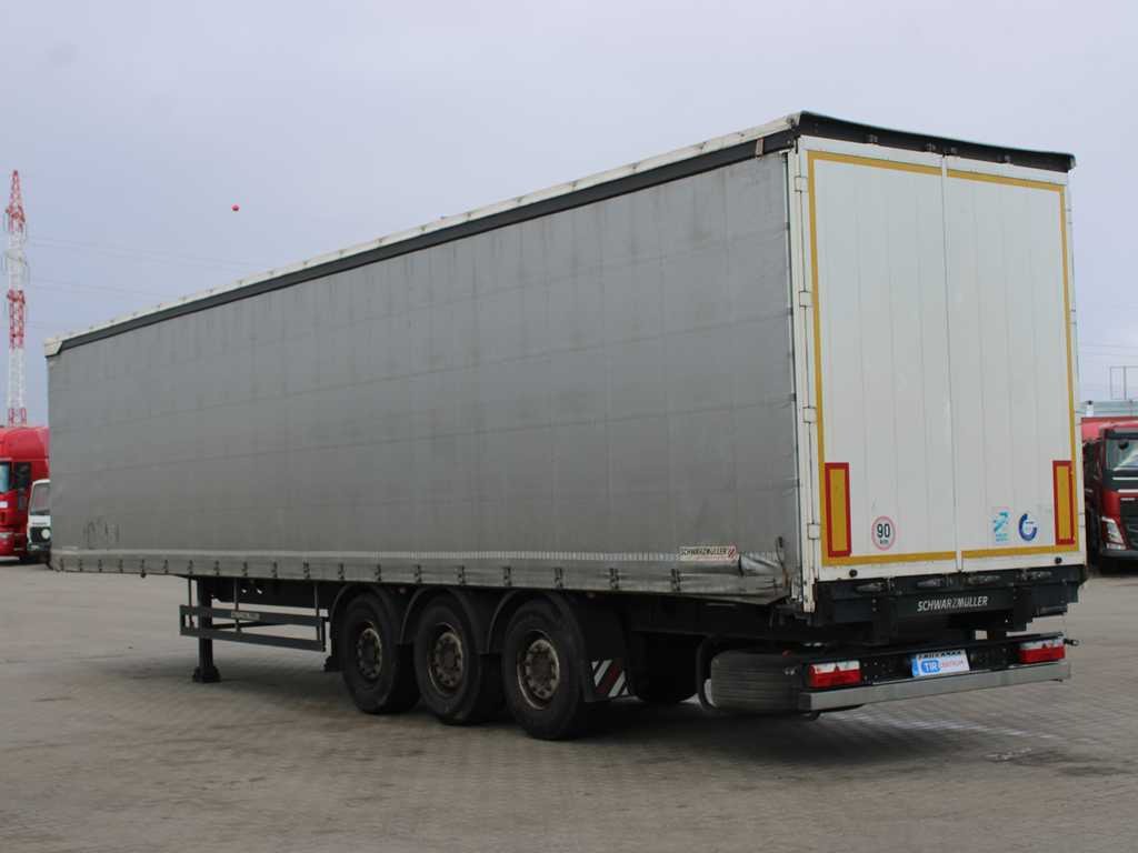 Schwarzmüller SPA 3/E, SAF AXLES, MULTILOCK, MULDA - Тентований напівпричіп: фото 5 Schwarzmüller SPA 3/E, SAF AXLES, MULTILOCK, MULDA - Тентований напівпричіп: фото 5