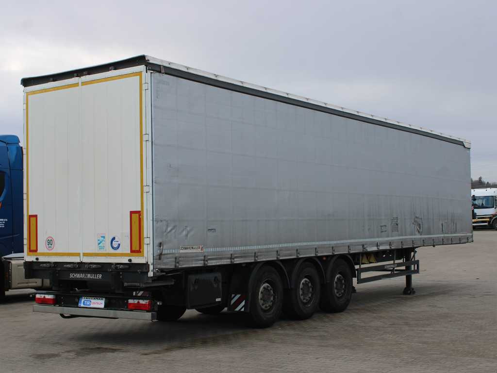 Schwarzmüller SPA 3/E, SAF AXLES, MULTILOCK, MULDA - Тентований напівпричіп: фото 4 Schwarzmüller SPA 3/E, SAF AXLES, MULTILOCK, MULDA - Тентований напівпричіп: фото 4