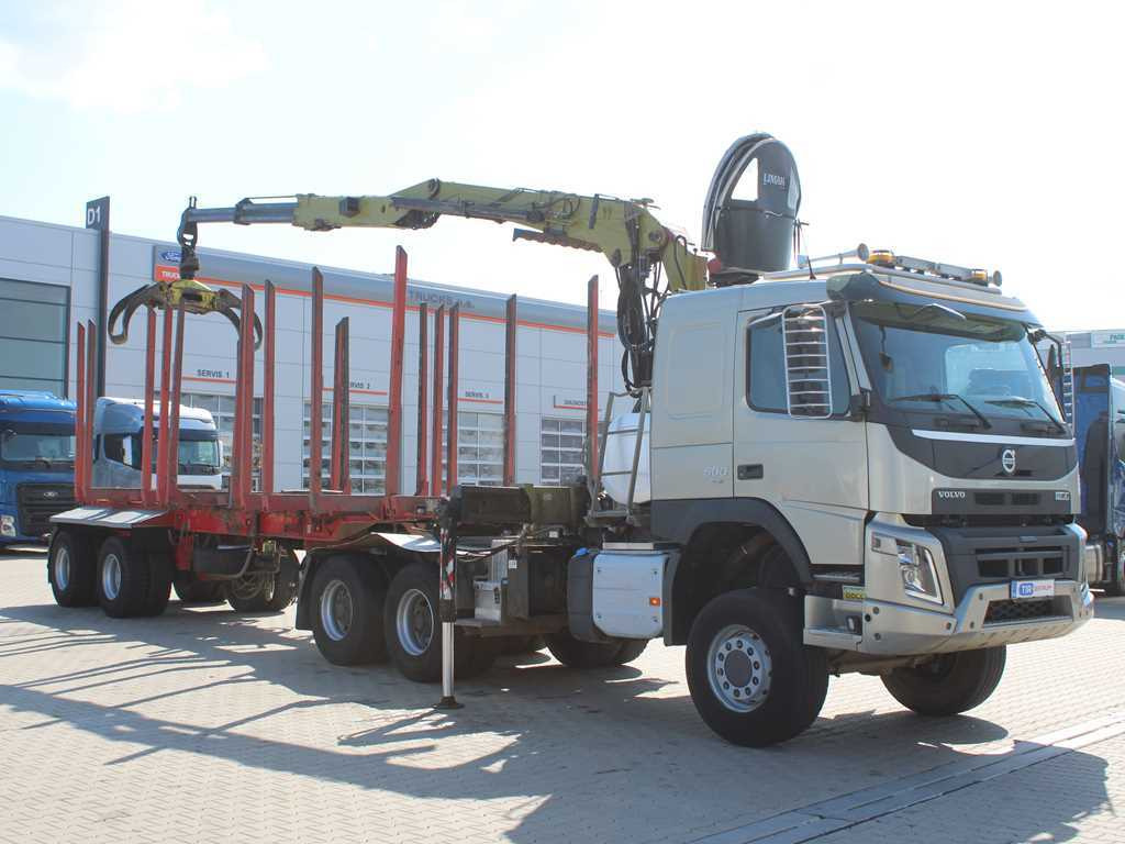 Volvo FMX 500, 6X6, LOGLIFT F265Z95 + DOLL trailer (2007) - Тягач, Напівпричіп лісовоз: фото 4 Volvo FMX 500, 6X6, LOGLIFT F265Z95 + DOLL trailer (2007) - Тягач, Напівпричіп лісовоз: фото 4