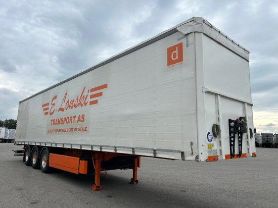 Berger SAPL 24 LTN Light, 5730 kg, 1A lift, 3A gelenkt - Тентований напівпричіп: фото 2 Berger SAPL 24 LTN Light, 5730 kg, 1A lift, 3A gelenkt - Тентований напівпричіп: фото 2