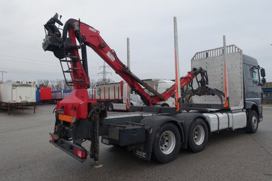 DAF FAT XF 510 mit Penz Ladekran 15Z8.70 inkl. Holzgreifer 6x4 - Лісовоз: фото 4 DAF FAT XF 510 mit Penz Ladekran 15Z8.70 inkl. Holzgreifer 6x4 - Лісовоз: фото 4