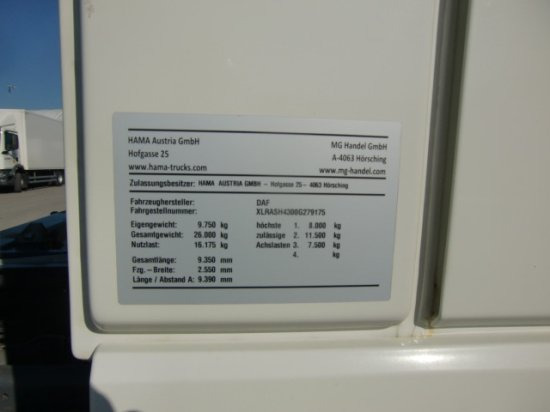 Контейнеровоз/ Змінний кузов вантажівка DAF XF 480 FAR BDF SSC Euro 6 Liftachse, Retarder: фото 15