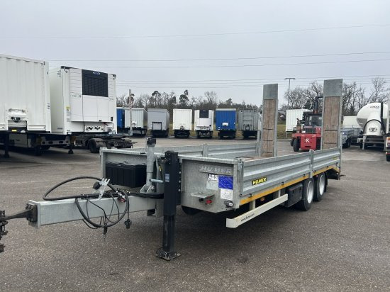 Humer Tandemanhänger, Baggertransport HTT 1400 - Низькорамна платформа причіп: фото 1 Humer Tandemanhänger, Baggertransport HTT 1400 - Низькорамна платформа причіп: фото 1