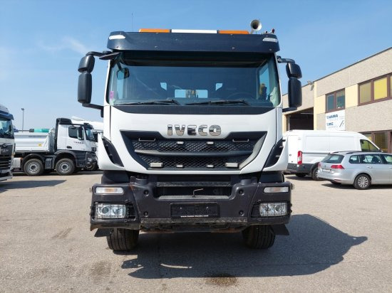 Iveco 8x4 Meiller Abroller, Automatik, E6, Retarder, - Гаковий мультиліфт вантажівка, Вантажівка з маніпулятором: фото 2 Iveco 8x4 Meiller Abroller, Automatik, E6, Retarder, - Гаковий мультиліфт вантажівка, Вантажівка з маніпулятором: фото 2