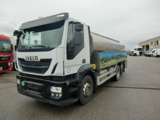 Iveco Stralis AD 260 SYS Milchtankwagen, Tankaufbau, ,Lenkachse + Liftachse, Retarder, 3 Kammern zu 5300l - Вантажівка цистерна: фото 1 Iveco Stralis AD 260 SYS Milchtankwagen, Tankaufbau, ,Lenkachse + Liftachse, Retarder, 3 Kammern zu 5300l - Вантажівка цистерна: фото 1