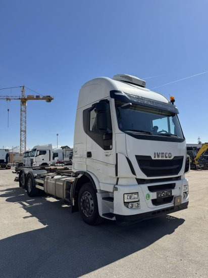 Iveco Stralis AS260SY LBW BDF, Automatik, E6, Standklkima - Контейнеровоз/ Змінний кузов вантажівка: фото 3 Iveco Stralis AS260SY LBW BDF, Automatik, E6, Standklkima - Контейнеровоз/ Змінний кузов вантажівка: фото 3