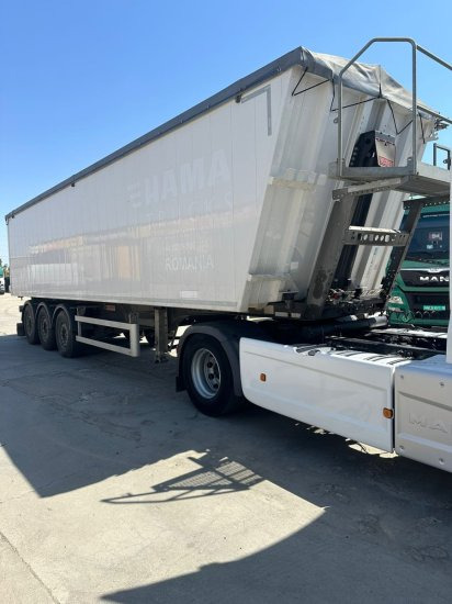 Kempf SKM 39 Alu-Kastenmulde 55m³ Rollplane - Самоскид напівпричіп: фото 2 Kempf SKM 39 Alu-Kastenmulde 55m³ Rollplane - Самоскид напівпричіп: фото 2