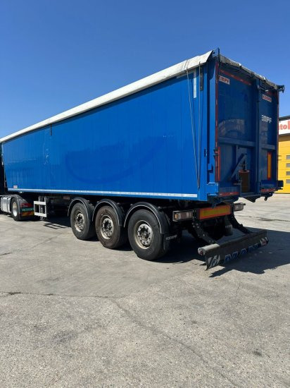 Kempf SKM 39 Alu-Kastenmulde 55m³ Rollplane - Самоскид напівпричіп: фото 3 Kempf SKM 39 Alu-Kastenmulde 55m³ Rollplane - Самоскид напівпричіп: фото 3