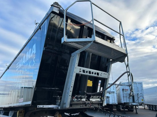 Kempf SKM AK 39 Alu-Kastenmulde 55m³ Rollplane - Самоскид напівпричіп: фото 3 Kempf SKM AK 39 Alu-Kastenmulde 55m³ Rollplane - Самоскид напівпричіп: фото 3