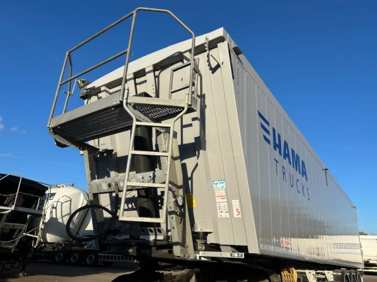 Kempf SKM AK 39 Alu-Kastenmulde 55m³ Rollplane - Самоскид напівпричіп: фото 2 Kempf SKM AK 39 Alu-Kastenmulde 55m³ Rollplane - Самоскид напівпричіп: фото 2