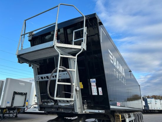 Kempf SKM AK 39 Alu-Kastenmulde 55m³ Rollplane - Самоскид напівпричіп: фото 2 Kempf SKM AK 39 Alu-Kastenmulde 55m³ Rollplane - Самоскид напівпричіп: фото 2