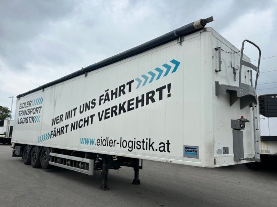 Knapen K100/KT01, 10 mm, Liftachse, Rollplane, Funk, mehrere Einheiten Verfügbar - З рухомою підлогою напівпричіп: фото 2 Knapen K100/KT01, 10 mm, Liftachse, Rollplane, Funk, mehrere Einheiten Verfügbar - З рухомою підлогою напівпричіп: фото 2