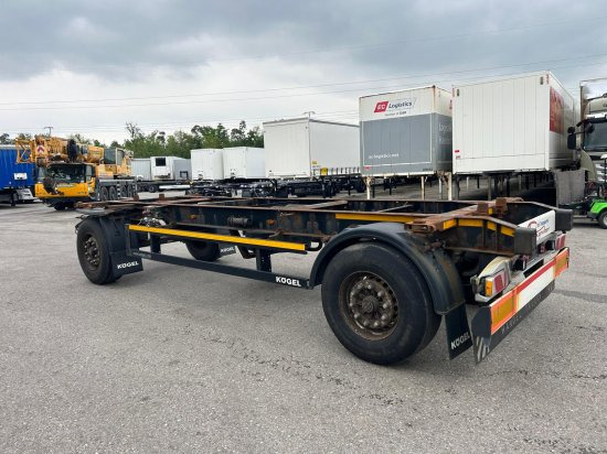 Kögel AW18, BDF-Lafette, BPW-Achsen - Контейнеровоз/ Змінний кузов причіп: фото 4 Kögel AW18, BDF-Lafette, BPW-Achsen - Контейнеровоз/ Змінний кузов причіп: фото 4