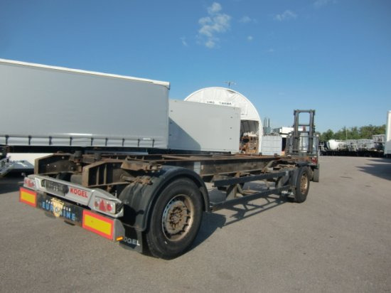 Kögel AWE 18 Lafette Standard - Контейнеровоз/ Змінний кузов причіп: фото 4 Kögel AWE 18 Lafette Standard - Контейнеровоз/ Змінний кузов причіп: фото 4