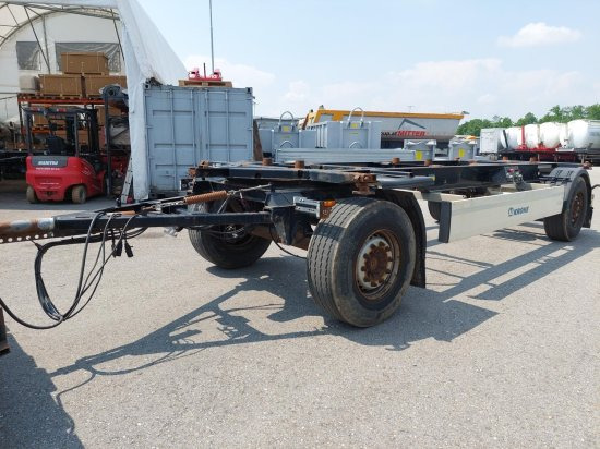 Krone AZ 18, Standard-Lafette Krone-Achsen, - Контейнеровоз/ Змінний кузов причіп: фото 5 Krone AZ 18, Standard-Lafette Krone-Achsen, - Контейнеровоз/ Змінний кузов причіп: фото 5