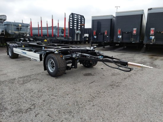 Krone AZW 18, Maxilafette, Verstelldeichsel - Контейнеровоз/ Змінний кузов причіп: фото 1 Krone AZW 18, Maxilafette, Verstelldeichsel - Контейнеровоз/ Змінний кузов причіп: фото 1